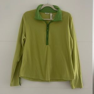 Eddie bauer fleece half zip